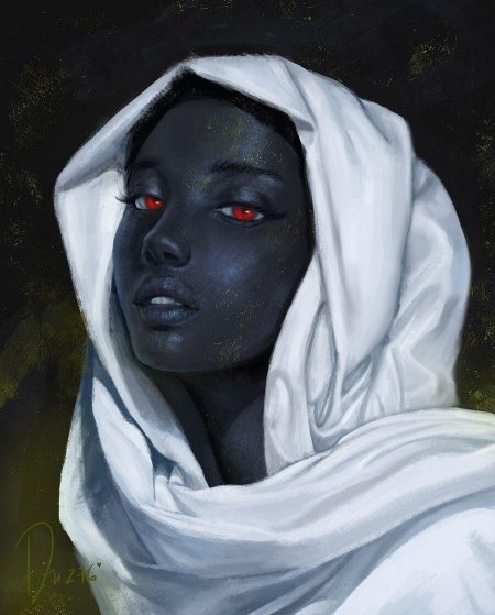 Африканская девушка