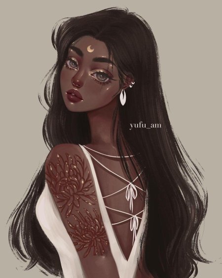 Арт рисунки девушек