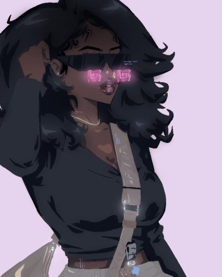 Девушка мулатка