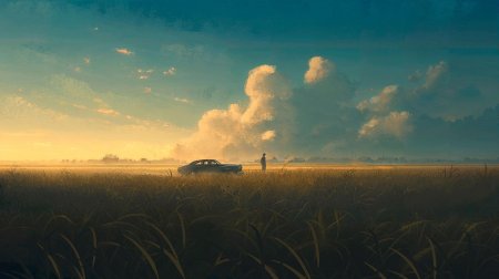 Пейзаж дорога