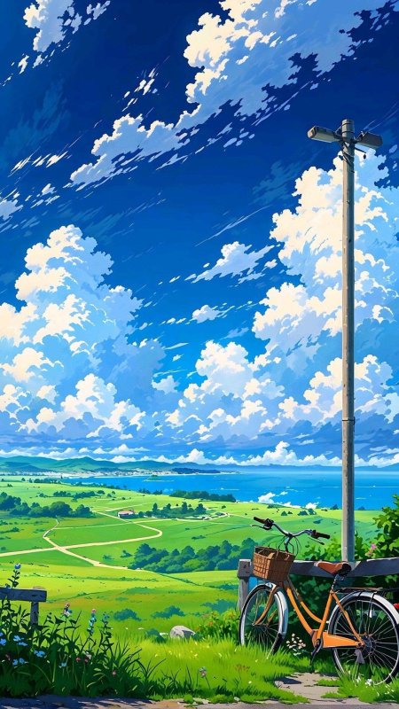 Аниме пейзаж