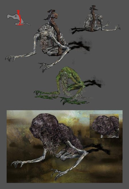 Dark souls монстры