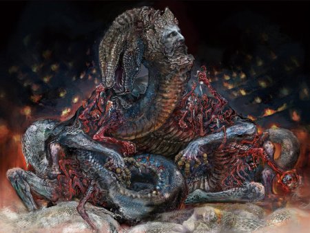 Элден ринг змей пожиратель богов