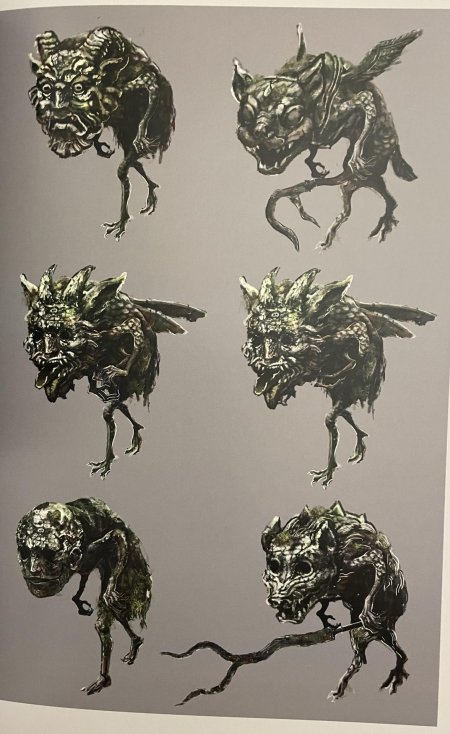 Бладборн концепт арт оборотень