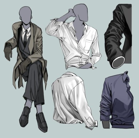 Рубашка покрас референс