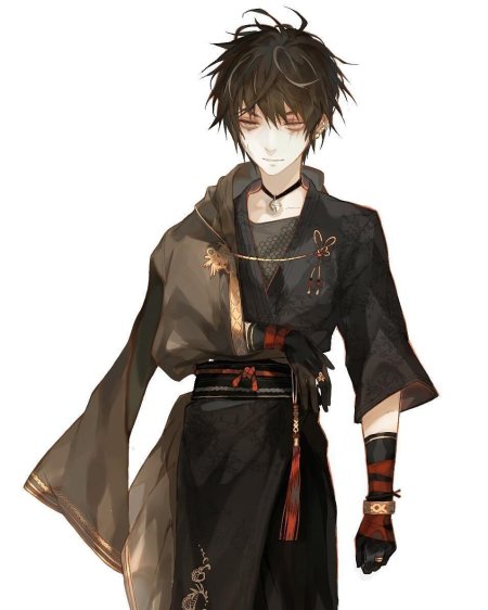 Мужское кимоно арт