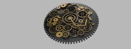 Шестеренки арт