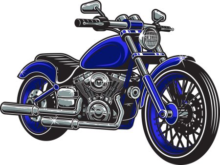 Мотоцикл харлей дэвидсон вектор