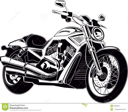 Харлей дэвидсон белый мотоцикл