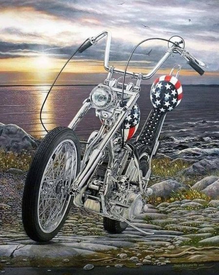 Харлей дэвидсон беспечный ездок