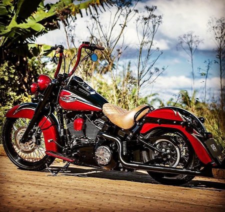 Мотоцикл харлей дэвидсон херитейдж