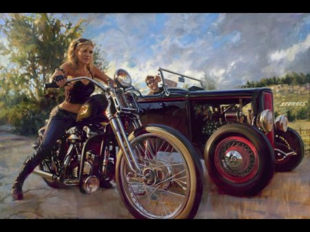 Художник харлей дэвидсон дэвид уль