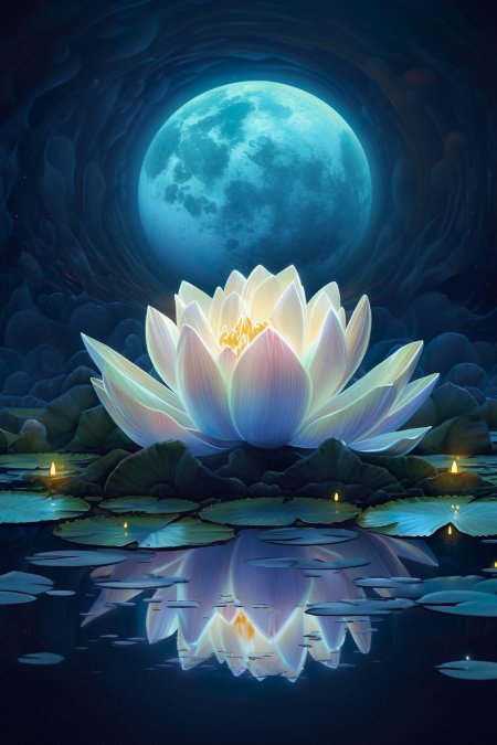 Лотос кувшинка