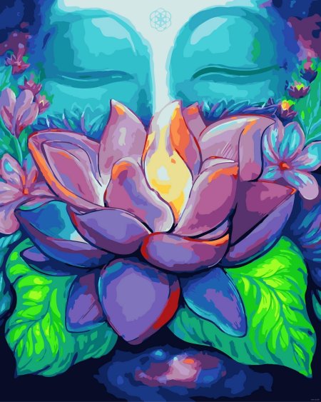 Будда и лотос