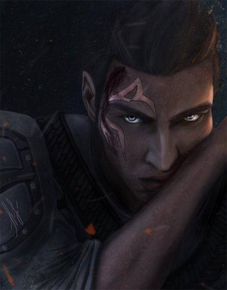 Драгон эйдж арт герой ферелдена