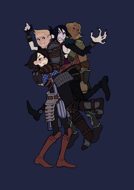 Морриган и серый страж любовь