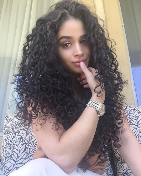 Настя каменских афро кудри