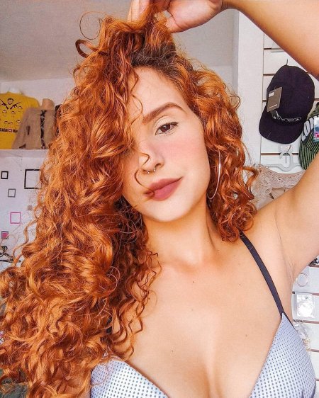 Керли кудри рыжие