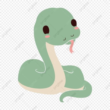 Мультяшная змея