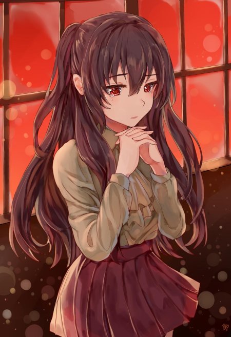 Грусть аниме