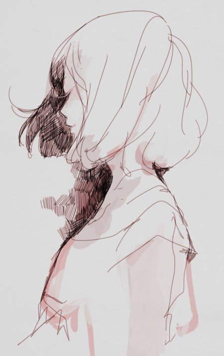 Набросок девушки