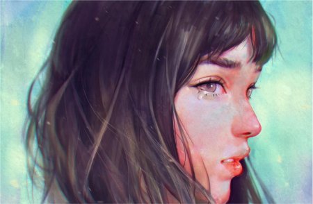 Девушка арт