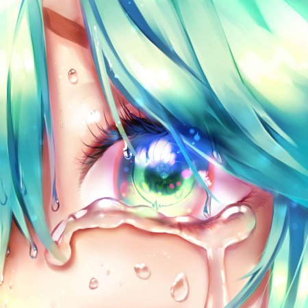 Мику хатсуне плачет