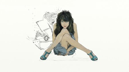 Девушка рисунки