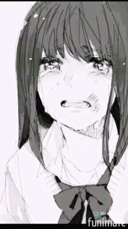 Плачущие аниме девушки