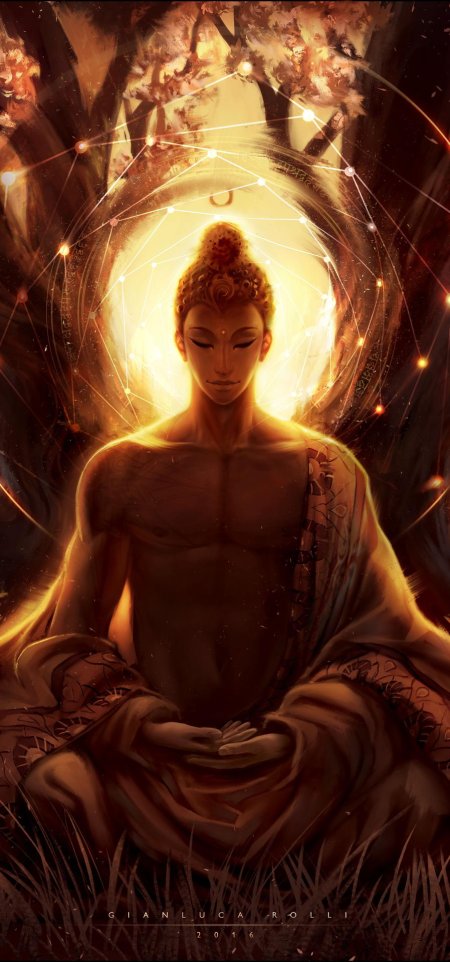 Будда шакьямуни арт фэнтези