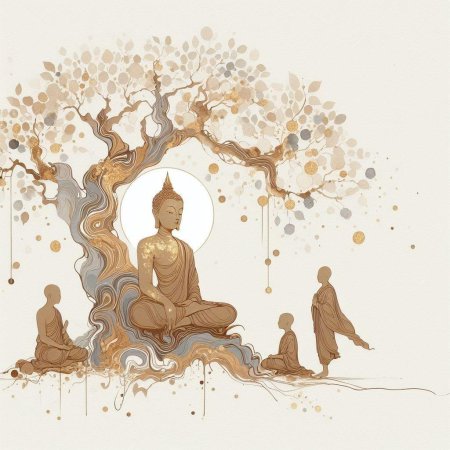 Будда картины художников