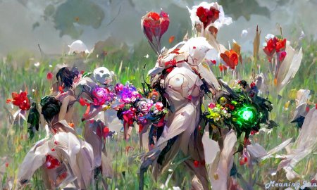 Цифровые цветы