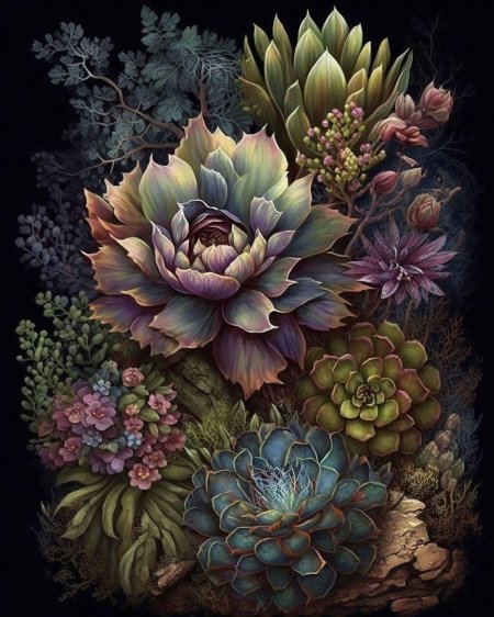 Цветочные картины