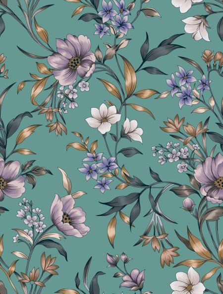 Цветочный принт