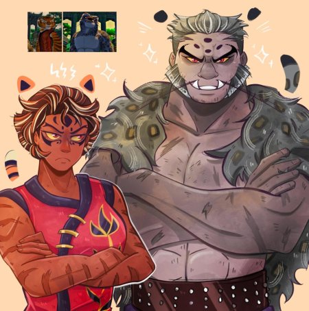 Кунг фу панда хуманизация