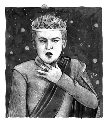 Джоффри баратеон арт