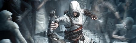 Альтаир убивает тамплиера