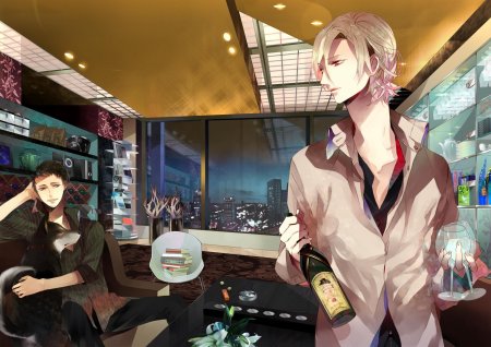 Бармен bartender аниме