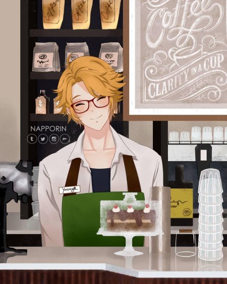 Yoosung mystic messenger art