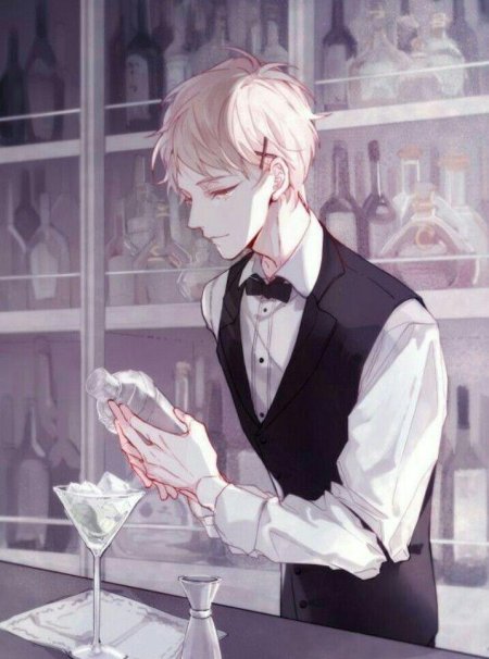 Персонаж аниме парень