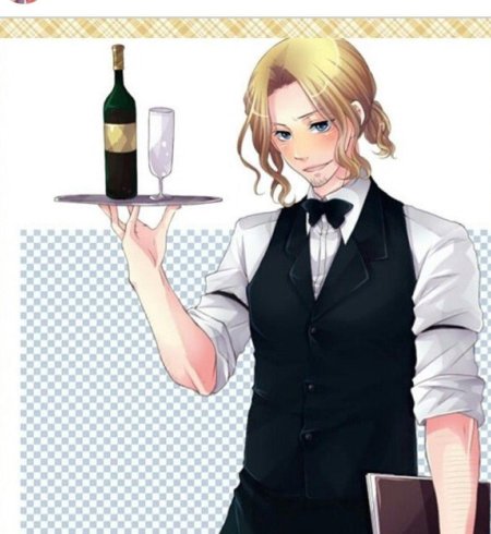 Официант референс