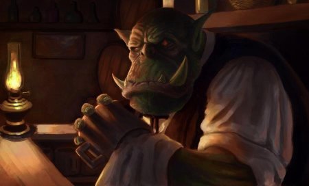 Хозяин таверны днд арт