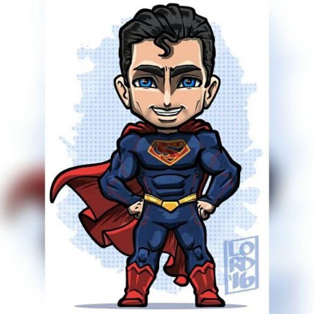 Супермен чиби