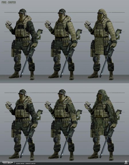 Ghost recon breakpoint костюмы