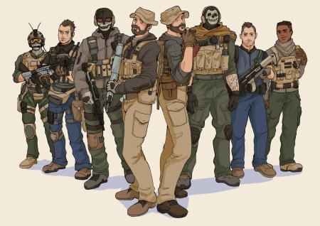 Гари роуч сандерсон call of duty modern warfare