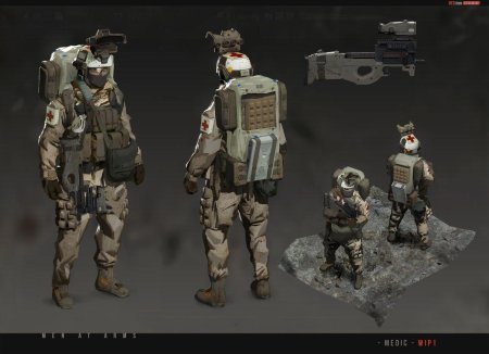 Чвк солдат concept art