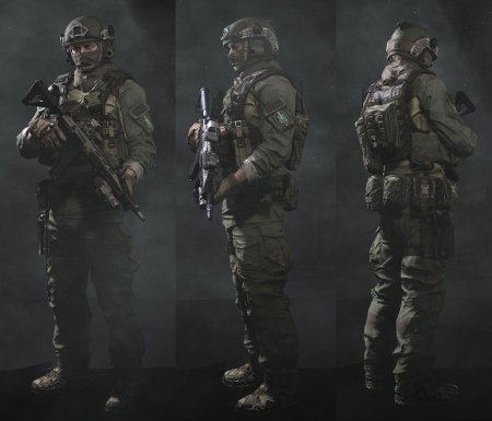 Чвк солдат concept art