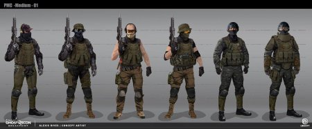 Ghost recon breakpoint костюмы