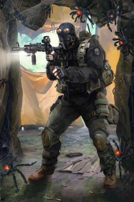 Чвк солдат concept art