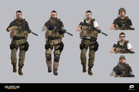 Чвк солдат concept art